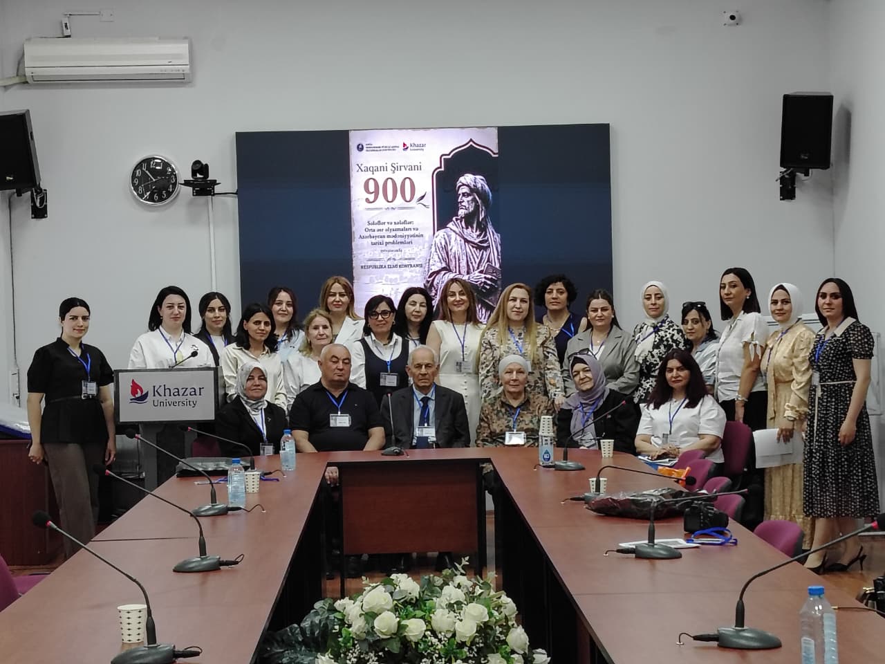 Xəzər Universitetində Xaqani Şirvaninin 900 illik yubileyi münasibətilə respublika konfransı keçirilib